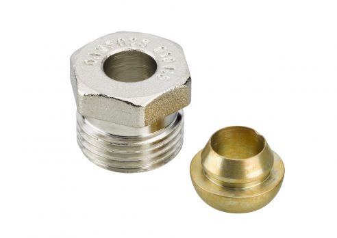 Danfoss 013G4110 - Уплотнительные фитинги Ду 10 G1/2'' нар