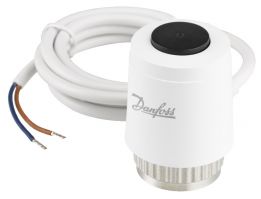 Danfoss 082F1260 - Термоэлектрический привод TWA-Z для комбинированных балансировочных клапанов AB-QM Ду=10-32мм, переменный ток, мощность = 2 ВольтАмпер