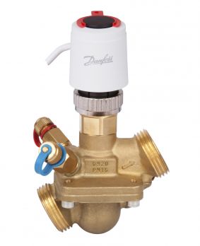 Danfoss 082F1260 - Термоэлектрический привод TWA-Z для комбинированных балансировочных клапанов AB-QM Ду=10-32мм, переменный ток, мощность = 2 ВольтАмпер