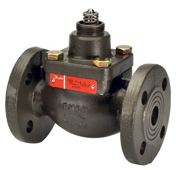 Danfoss 065B3060 - VFM 2 клапан регулирующий двухходовой фланцевый Ду 40 мм, Ру 25 бар, Kvs 25 м3/ч