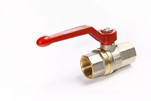 Danfoss 065B8214 - Латунный шаровой кран Danfoss с внутренней резьбой UNI ISO 7/1 Ду 80 мм, PN 40 бар