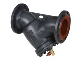 Danfoss 065B7731 - Фильтр сетчатый FVF Ду50 со сливным краном, чугун, фланцевый, Ру16