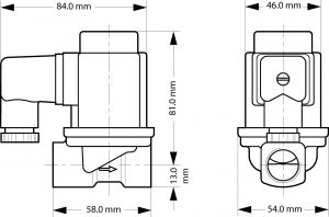 Danfoss 032U538116 - EV251B Клапан электромагнитный