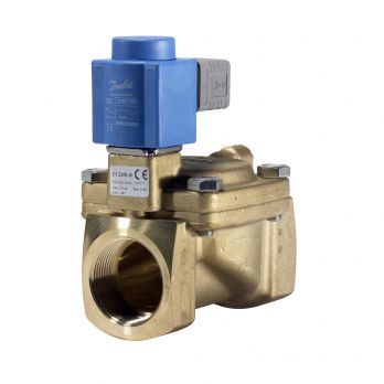 Danfoss 032U458531 - Клапан электромагнитный EV220B 40B G 112N NC000 с катушкой BB230AS