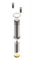 Danfoss 042U436432 - Клапан электромагнитный EV220W, Ду 14 мм, латунь,NBR,G 1/2, НО, с