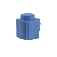 Danfoss 018F7358 - Катушка электромагнитная BB024AS, напряжение питания 24 В пер. тока, 50 Гц, мощность 10 Вт, присоединение защелкой
