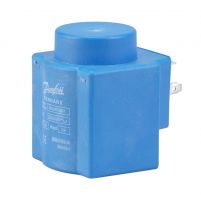 Danfoss 018F7358 - Катушка электромагнитная BB024AS, напряжение питания 24 В пер. тока, 50 Гц, мощность 10 Вт, присоединение защелкой