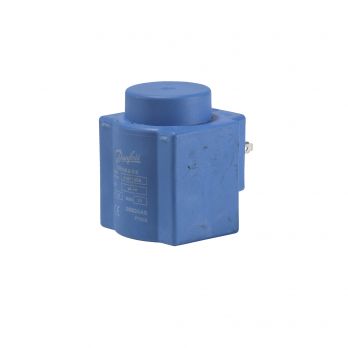 Danfoss 018F7358 - Катушка электромагнитная BB024AS, напряжение питания 24 В пер. тока, 50 Гц, мощность 10 Вт, присоединение защелкой