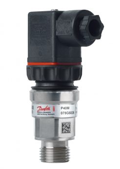 Danfoss 078G5030 - Преобразователь давления DST P40M-2411-A1GB08-1, 0-25 бар, вых. сигнал 4-20 мА, резьба G1/2 A ISO 1179-2, EN175301-803-A Pg9, IP 65